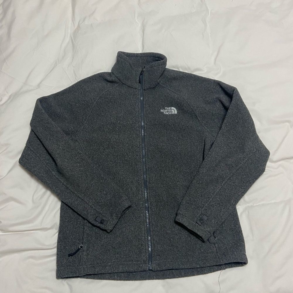 Men’s The North Face zip up jacket fleece lined men’s medium